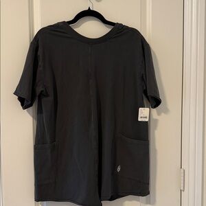 FP Movement by Free People Charcoal Hot Shot Romper